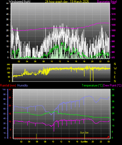 24 Hour Graph for Day 19