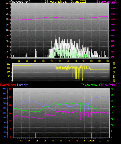 24 Hour Graph for Day 10