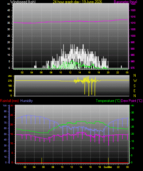 24 Hour Graph for Day 19