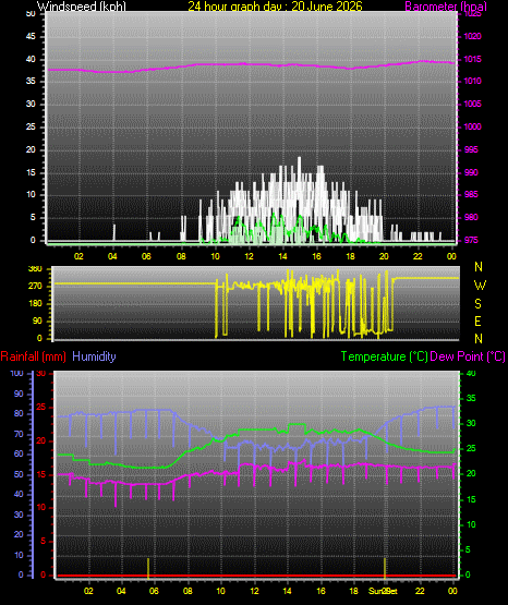 24 Hour Graph for Day 20