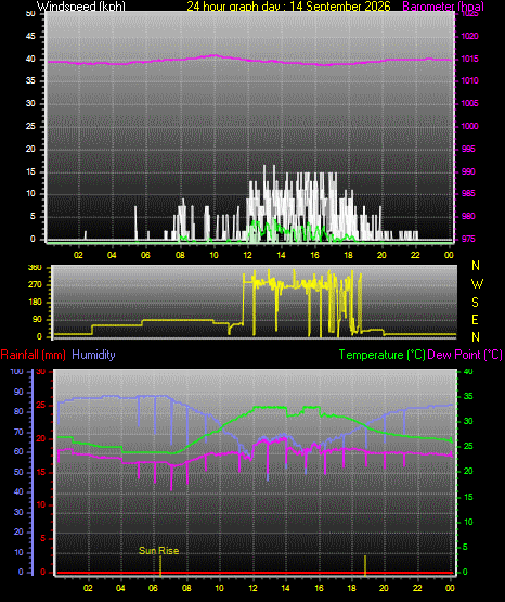 24 Hour Graph for Day 14