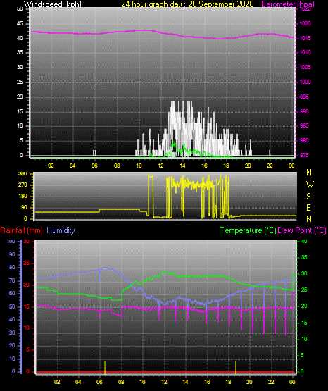 24 Hour Graph for Day 20